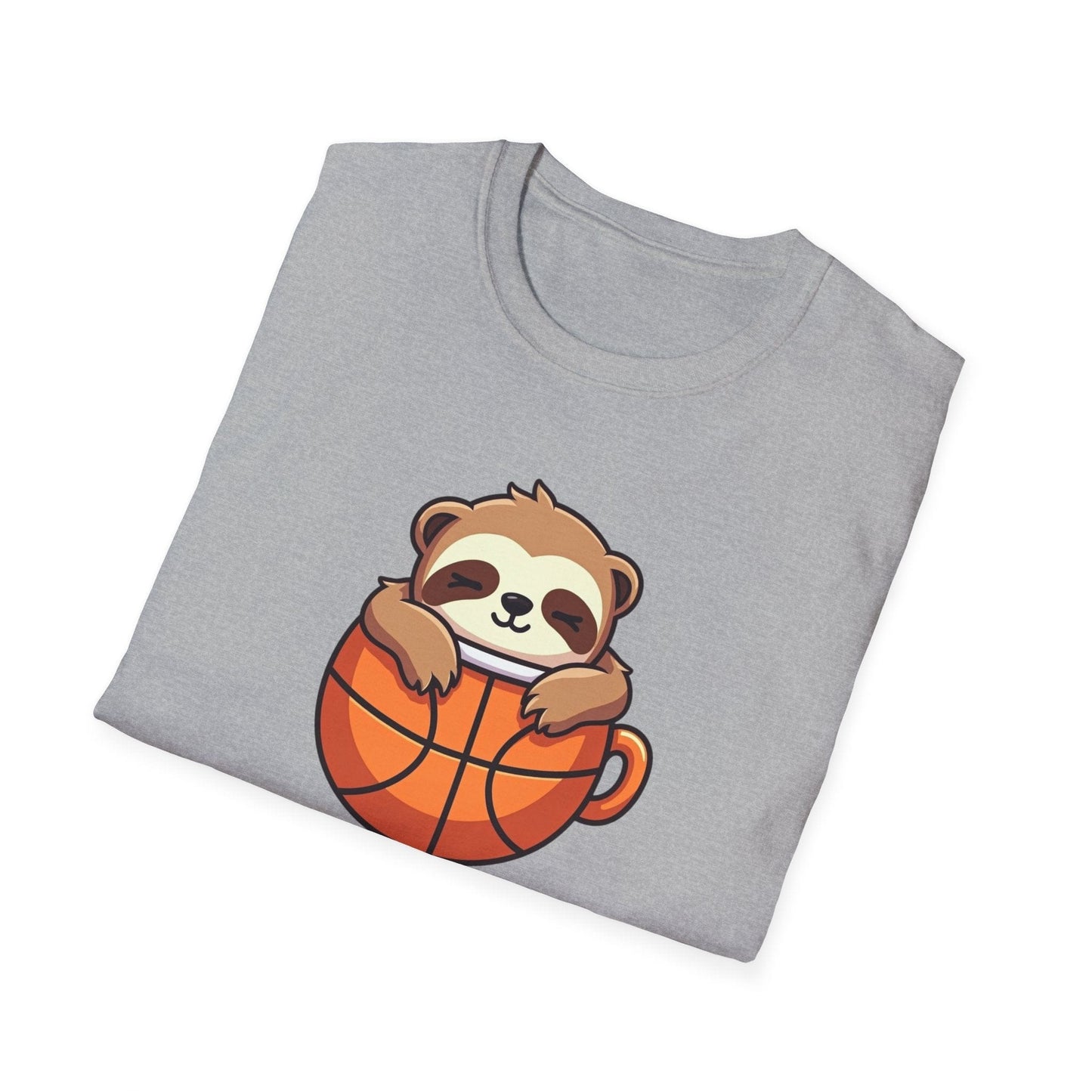 Cozy Sloth Basketball Cup T-Shirt