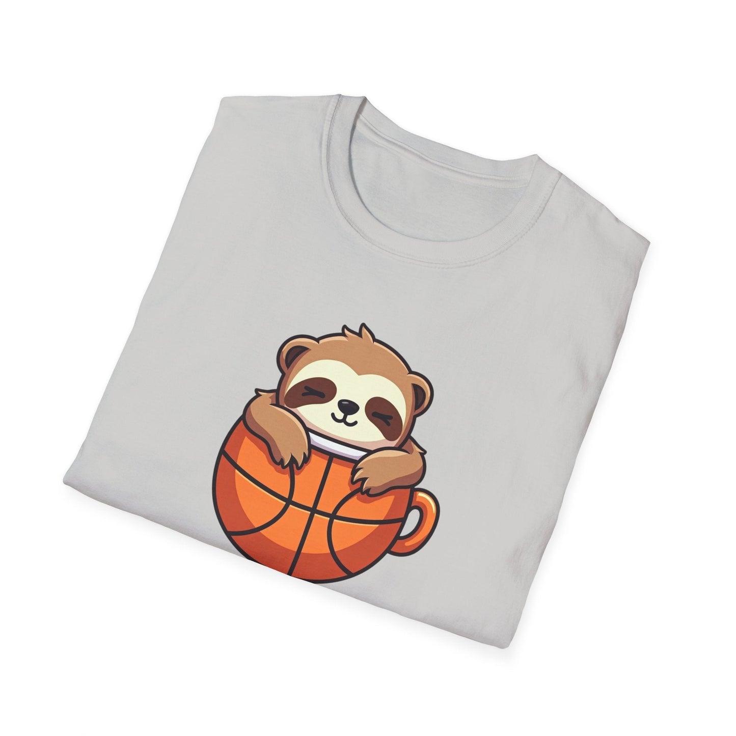 Cozy Sloth Basketball Cup T-Shirt