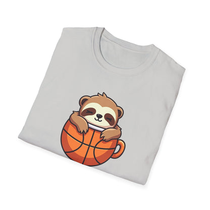 Cozy Sloth Basketball Cup T-Shirt